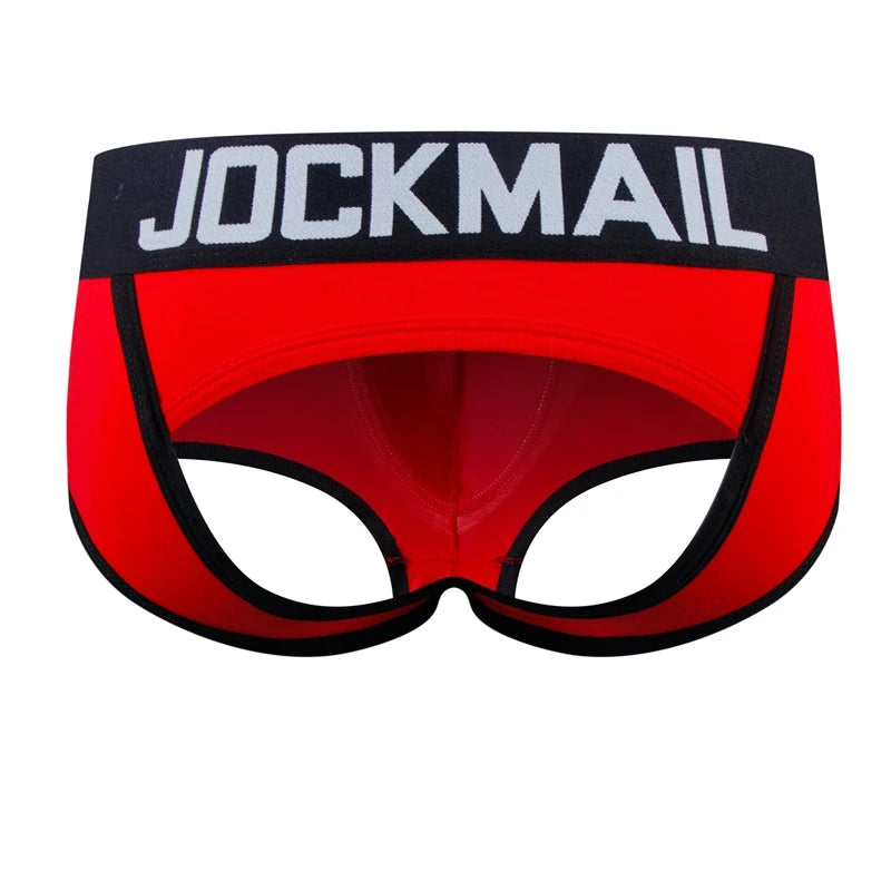 Fashion Brand Sexy Mens Backless Underwear Penis Jock Strap Man Thongs G-Strings Gay Men Underwear shorts Men Jockstraps