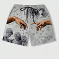 New Men's Summer Shorts Loose Luxury 3D Printing Casual | SAMAG
