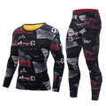 2-piece plus size men's velvet underwear suit comfortable and fashionable printed padded underwear home service set pajamas