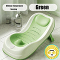 Foldable Baby Bath Support Newborn Bathtub With Sensing Temperature Non-Slip Infrant Shower Bed With Support Bracket