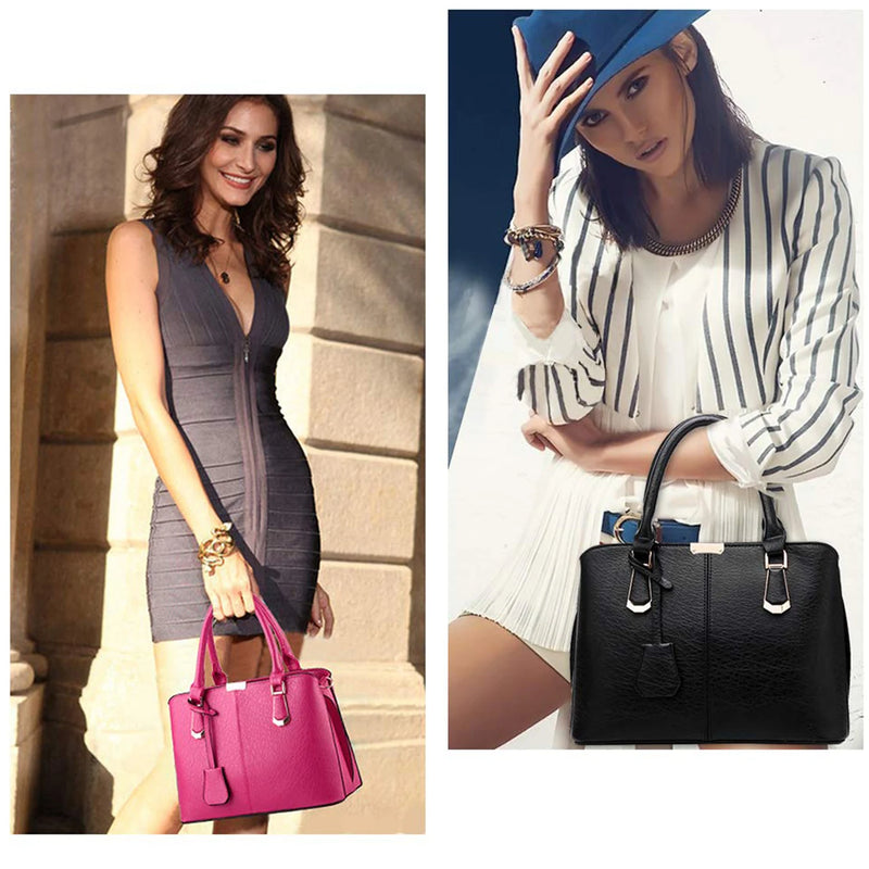 Pahajim Fashion Women's Handbag PU Leather Adjustable Handle Satchel Shoulder Bags Ladies Tote Casual for Outdoor Working Gifts for Women