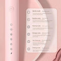 Electric Ultrasonic Toothbrush with Six Speed Modes Soft Bristles USB Charging Waterproof Adult Tooth Cleaner for Home