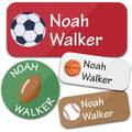 Custom Name Stickers 140PCS 2Sheets Waterproof Personalized Labels for School, Clothes, Bottles, Lunch Boxes, Daycare, Camp,Kids