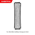 AMBITFUL 22x90cm 9"x 35" 30x120cm 12"x47" 35x160cm 14"x63" Rectangle Strip Softbox Honeycomb Grid (Does not include softbox)