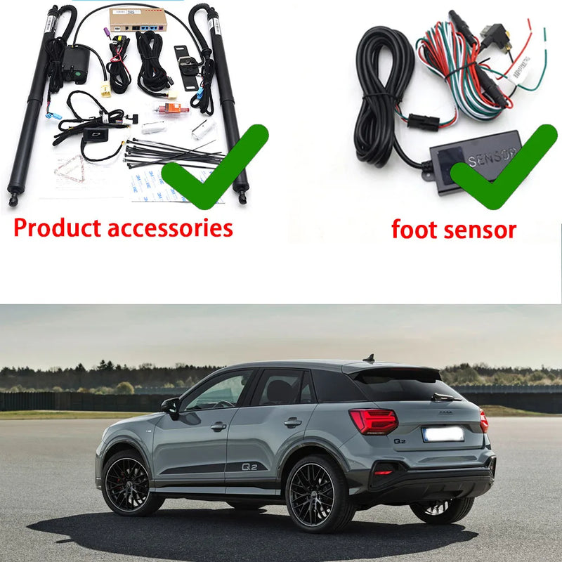 for Audi Q2 SQ2 2016-2025 Automatic Electric Power Liftgate Powered Tailgate Strut Tail Gate Lift System