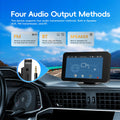Podofo "Portable Car MP5 Player Wireless Carplay Android Auto Universal Multimedia Video Player Mirrorlink BT USB FM Radio