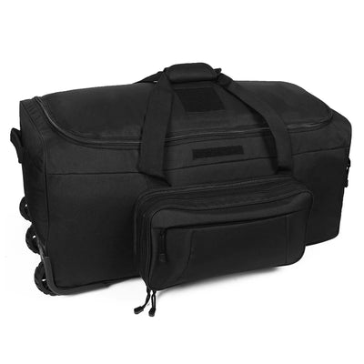124L Large Capacity Tactical Duffel Bag Rolling Luggage | SAMAG