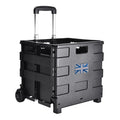 Multi-use Car Trunk Organizer Folding Handle Box Shopping Cart Storage Tidying Stowing  Auto Interior Accessories Universal