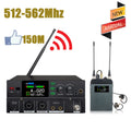 Leicozic PM10 True Diversity Stereo Wireless In Ear Monitoring System 150M 2x150mW Hifi Sound System In-Ear IEM Pro Stage Audio