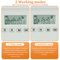 2.8L Timer Lock Boxe Electronic Multipurpose Lockable Storage Box with Combination and Digital Safe - View 2 | SAMAG