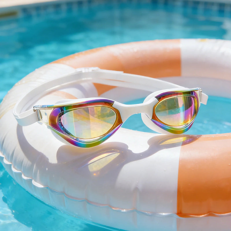 Swimming Goggles, Anti-Fog Lenses, Leak-Proof Silicone | SAMAG