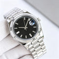 New Men Customized 904L Steel Automatic Mechanical Watch 40mm Luxury Clock Fashion 10bar Waterproof Date Watch For Man Adjustabl
