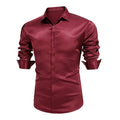 Premium Men's Ultra-Stretch Shirt - High-Quality Silky | SAMAG