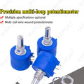 WAVGAT 3590S Multiturn Potentiometer 500 1K 2K 5K 10K 20K 50K 100K ohm Potentiometer Adjustable Resistor 3590 102 202 502 103