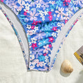 Ruffle Floral Printe Bikini Set Women Swimsuit Two-Piece | SAMAG