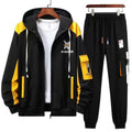 Tracksuit for Men 2 Piece Set Hoodies Sweatpants Sportswear Fitness Sweatshirt Sports 2PCS Suit Male Autumn | SAMAG