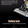 Electric Hair Cutting Machine Vintage T9 Clipper Hair Rechargeable Man Shaver Trimmer For Men's Barber Professional Hair Trimmer