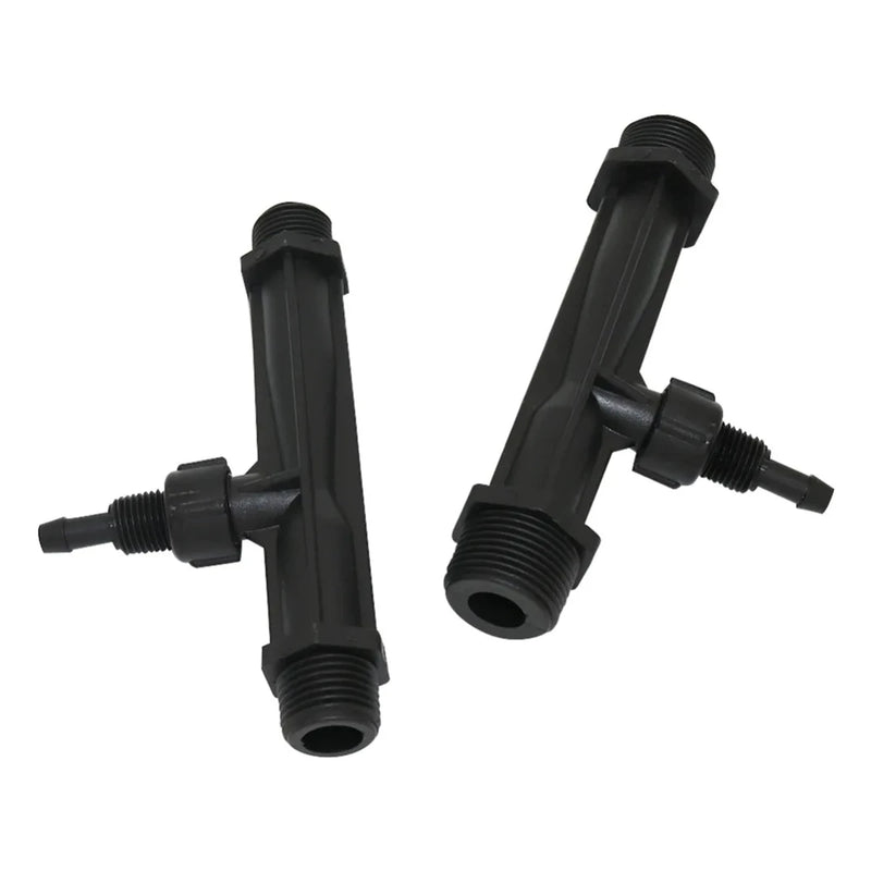 Automatic Fertilizer Kit 1/2'' 3/4" 1"Male Thread Venturi Fertilizer Injector With Flow Control Switch  Filter Hose Pipe Clamp