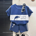 Trendy Clothing New Child Short Sleeve Striped Suits Boys - View 7 | SAMAG