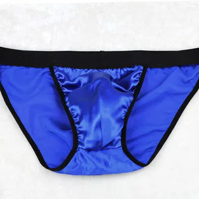 100% Mulberry Silk Men Panties Male Sexy Underwear
