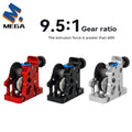HGX LITE Extruder Dual Gear Extruder Hard Steel Reduction Gear High Speed Motor 3D Printer Parts for CR10 CR 10S Ender3 V2 VORON
