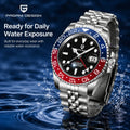 2026 New PAGANI DESIGN Luxury Men Mechanical Watches Stainless Steel GMT Watch Top Brand Sapphire Glass Men Watch reloj hombre