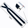 Deepeel Fashion 5cm Wide Adult Men's Suspenders 4 Clips Strap Adjust Elastic Men Braces Harness Man Suit Pants Belt Accessories