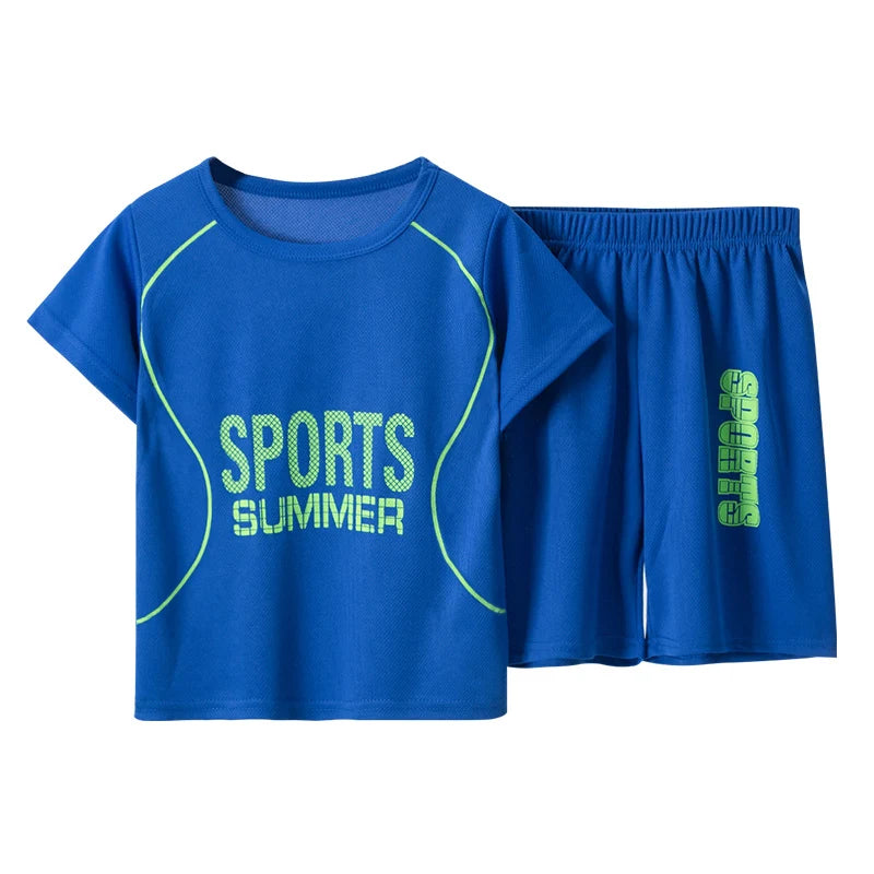 Of Summer Children's Quick-drying Sports Color Suit Boys | SAMAG