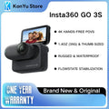 Insta360 GO 3S 4K Mini Action Camera 39g Ultra Light Portable Magnetic Camera FlowState Anti-shake 10m Waterproof Vlog Cam