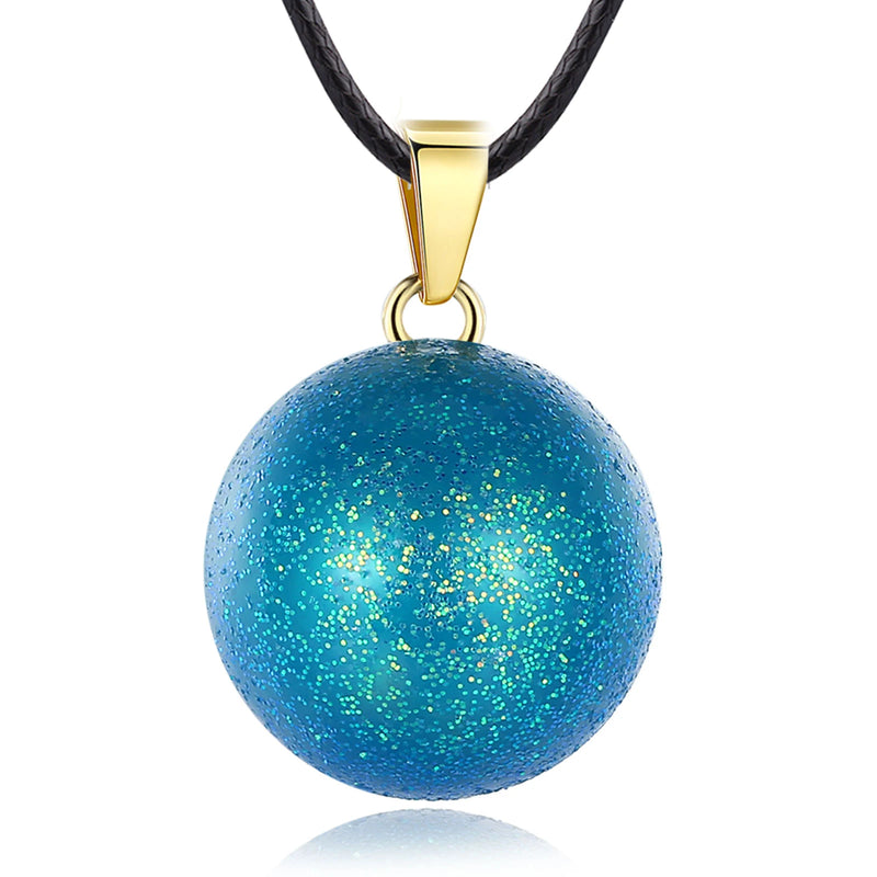 Eudora Harmony Ball Pendant Necklace Pregnancy Chime Ball Mexcian Bola Pendants Wishing Balls Fine Jewelry for Women Best Gift