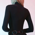 Pu Leather Harness Waist Belt Women Fashion Suspenders for Women Punk Decor Waist Belt Straps Gothic Clothing Accessories