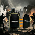Defensive Shield UHMWPE+Aramid Plate IVL protective tactical insertion board backpack deck defense shield self-defense