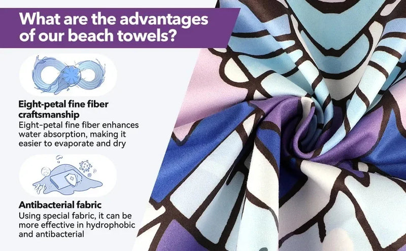 Cartoon Funny T-Towelie Towel Soft Pool Gift for Travel Gym Shower Camping Quick Dry Sports Large Beach Towel Towels Hair Towel