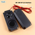 1Pair Audio Portable Speakers For Computer PC Speaker 3070 45100 LCD TV Speakers Rectangle Loudspeaker 2W 3W 5W 10W 4Ohm 8Ohm