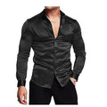 Premium Men's Ultra-Stretch Shirt - High-Quality Silky | SAMAG
