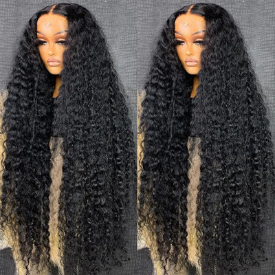300 Density 13x6 Hd Deep Wave Frontal Wig 30 34inch | SAMAG