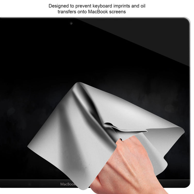 Microfiber Dustproof Cleaning Cloth Notebook Keyboard Cover Laptop Screen Cleaner Kit for MacBook Pro 13/15/16 Inch