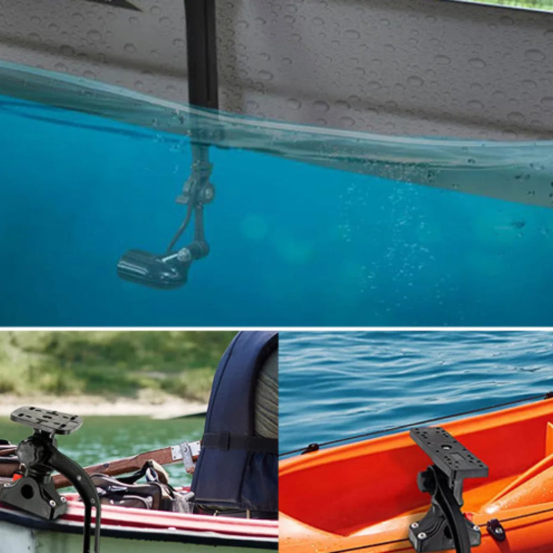 Adjustable Fish Finder Mount Rotating Sonar Support | SAMAG