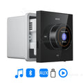 86 Background Music system Bluetooth-compatible HiFi Home Theater Stereo Sound Mini Wall Amplifier Panel M3 Ceiling Speaker sets