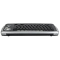 E30 2.4GHz Wireless Keyboard with Trackball Mouse Scroll Wheel Remote Control for Android TV BOX Smart TV PC Notebook Silver