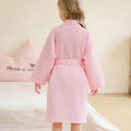 Kids Spring/SummerSwim Robe Waffle Weave Bathrobe - View 2 | SAMAG