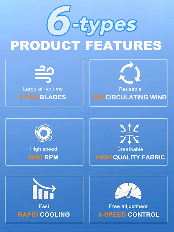 Popular Fan Vest 2026 Summer Cooling Wearable Air-conditioned Clothes Lightweight for Outdoor Walking Fishing Commute Camping