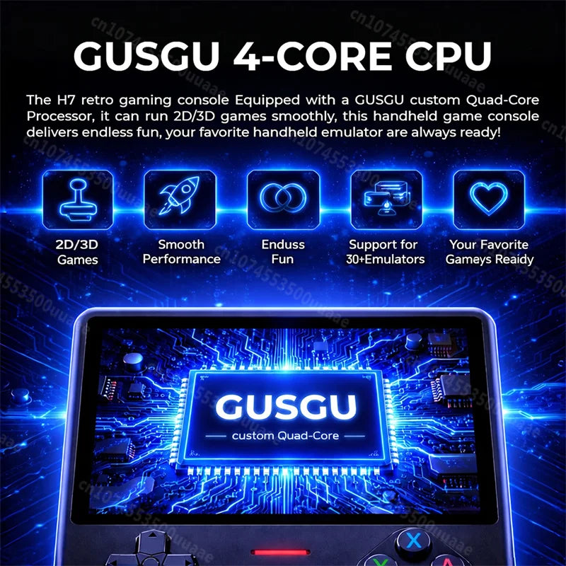 GUSGU H7 128GB Handheld Game Console Open Source Linux - Visuel 2 | SAMAG