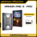 Ulefone Armor Pad 5 Pro 5G Rugged Tablet 24200mAh Android 15 Tablet 12GB+20GB RAM, 512GB ROM 64MP 120W GPS NFC