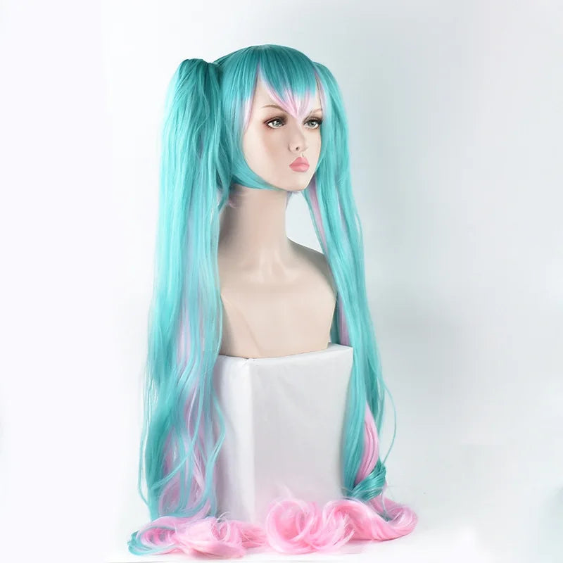 Character Wig Miku, Cosplay, Loli Wig High Heat Resistant Synthetic Wig