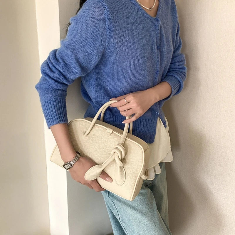 Minimalist Bags Large Capacity Versatile Fashionable Boston 2026 Women's Handbag Casual Style Handheld Bag New Trendy Fashion
