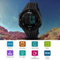 SKMEI 1219 Mens Ladies Digital Clock Relogio Masculino  Outdoor Sport Watches Men Women Waterproof LED Sport Military Watches
