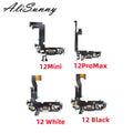 1pcs Charging Port Flex Cable For iPhone 14 11 12 13 Pro Max SE2 USB Charger Dock Connector With Microphone  Ribbon Repair