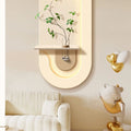 Entrance Decoration Porch Green Plant Ornaments Entrance Corridor LED Wall Lamp Painting High-End Living Room Mural Lamp