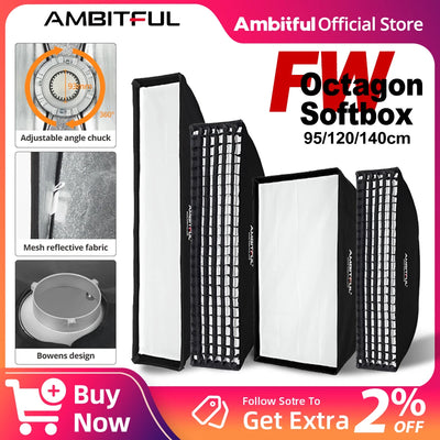 AMBITFUL Rectangle Softbox BW/FW 60*90/35*160cm | SAMAG